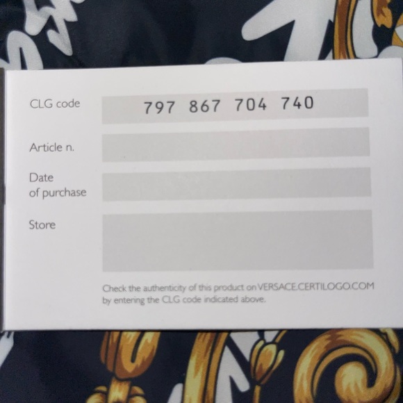 ❌❌SOLD❌❌VERSACE Versace VE 4393 53341W Transparent Fuxia Shield Sunglasses❌SOLD❌ - Picture 6 of 6